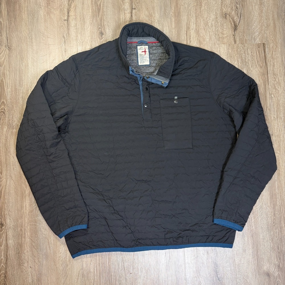 Relwen Windzip Popover Gray Mens 2XL XXL Pullover Insulated Jacket